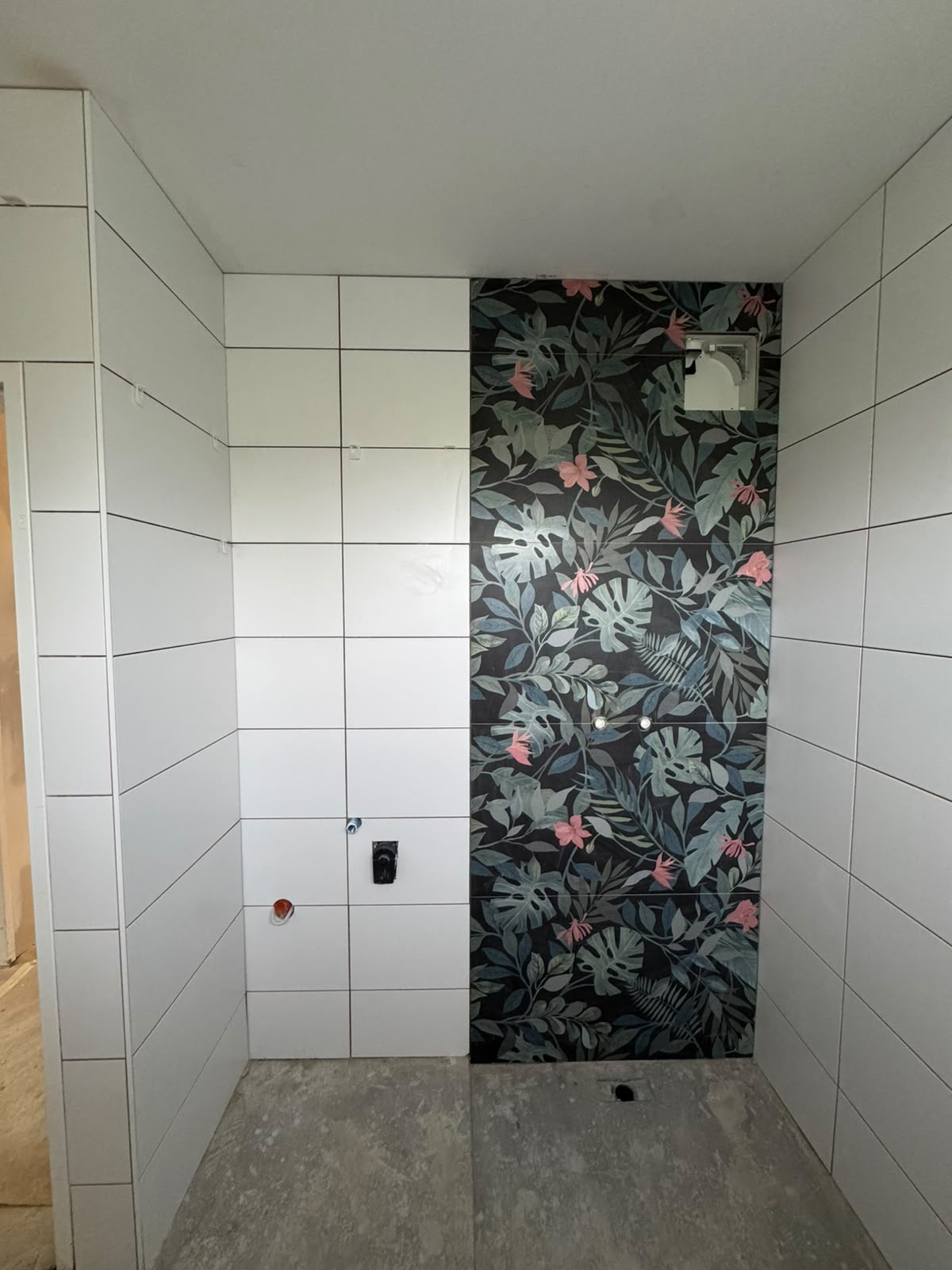 Designbad mit Hexagon